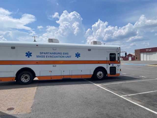 Spartanburg County’s Mass Evacuation Bus